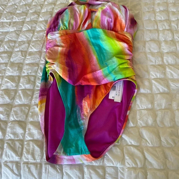 Bleu Rod Beattie tye dye one piece swimsuit - Picture 3 of 8